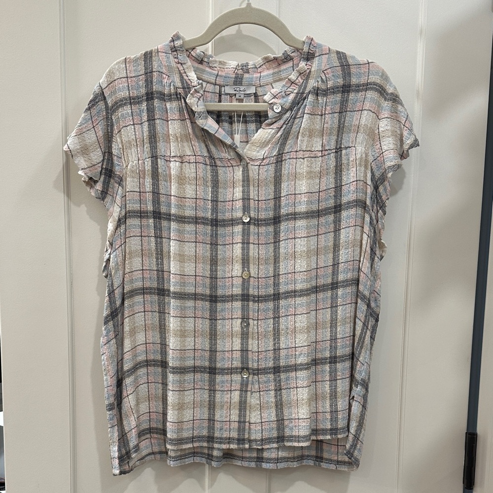 Rails Multicolor Plaid Button-Down Shirt